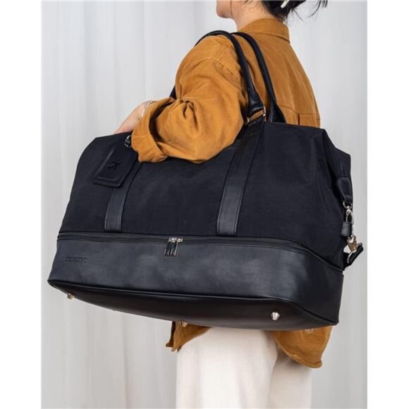 WeekenderBags For Women With ShoeCompartment LargeCapacity Travel Overnight Bags - Picture 2 of 7